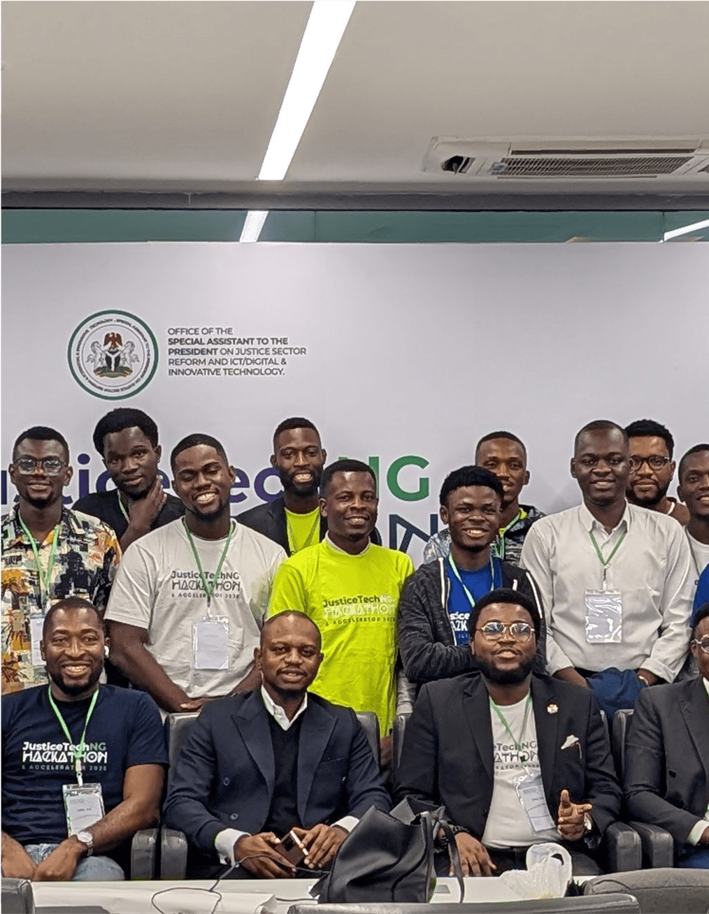 Group photo with participants